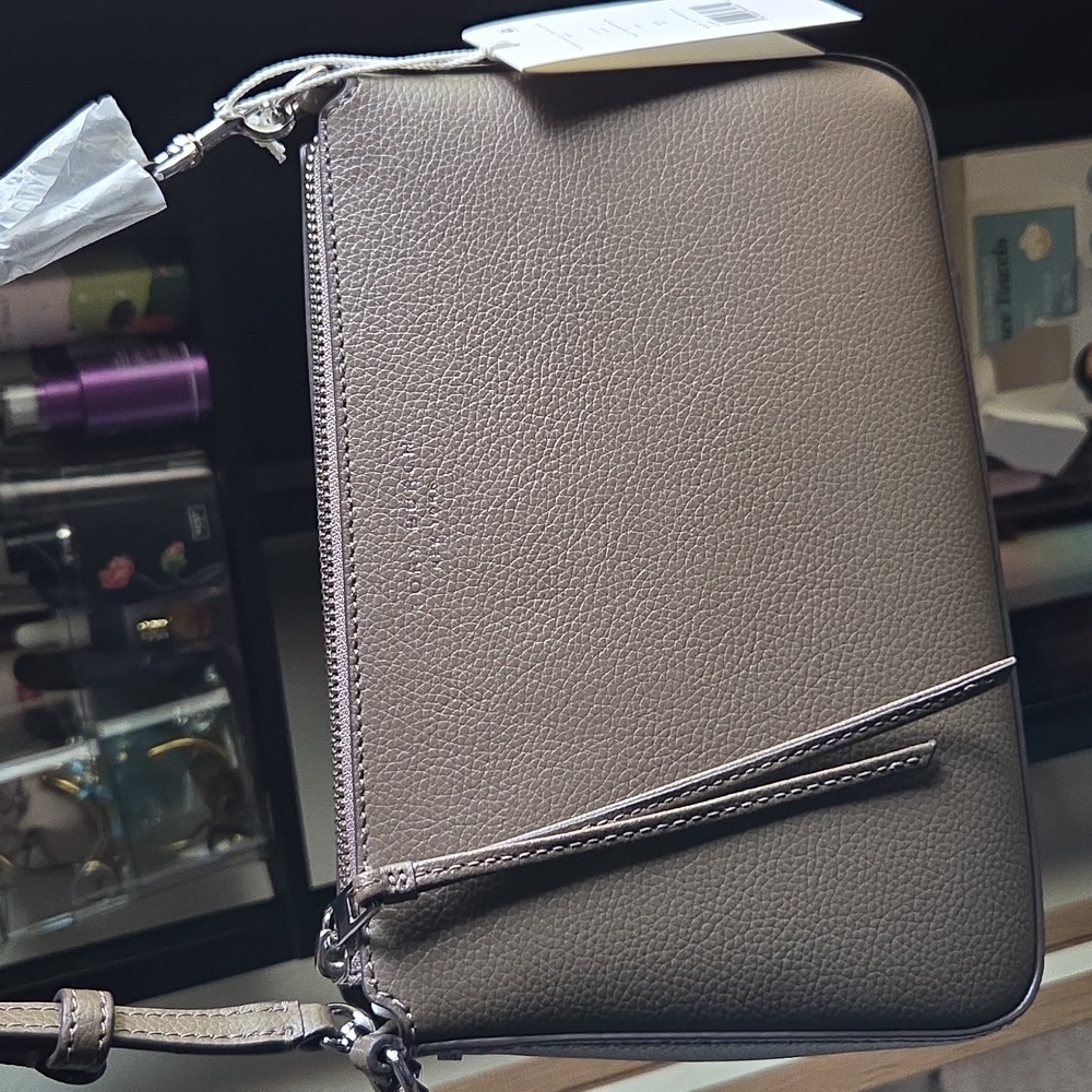 Tory Burch Small Perry Shoulder Bag NWT Color: Wild Mushroom - Picture 5 of 7